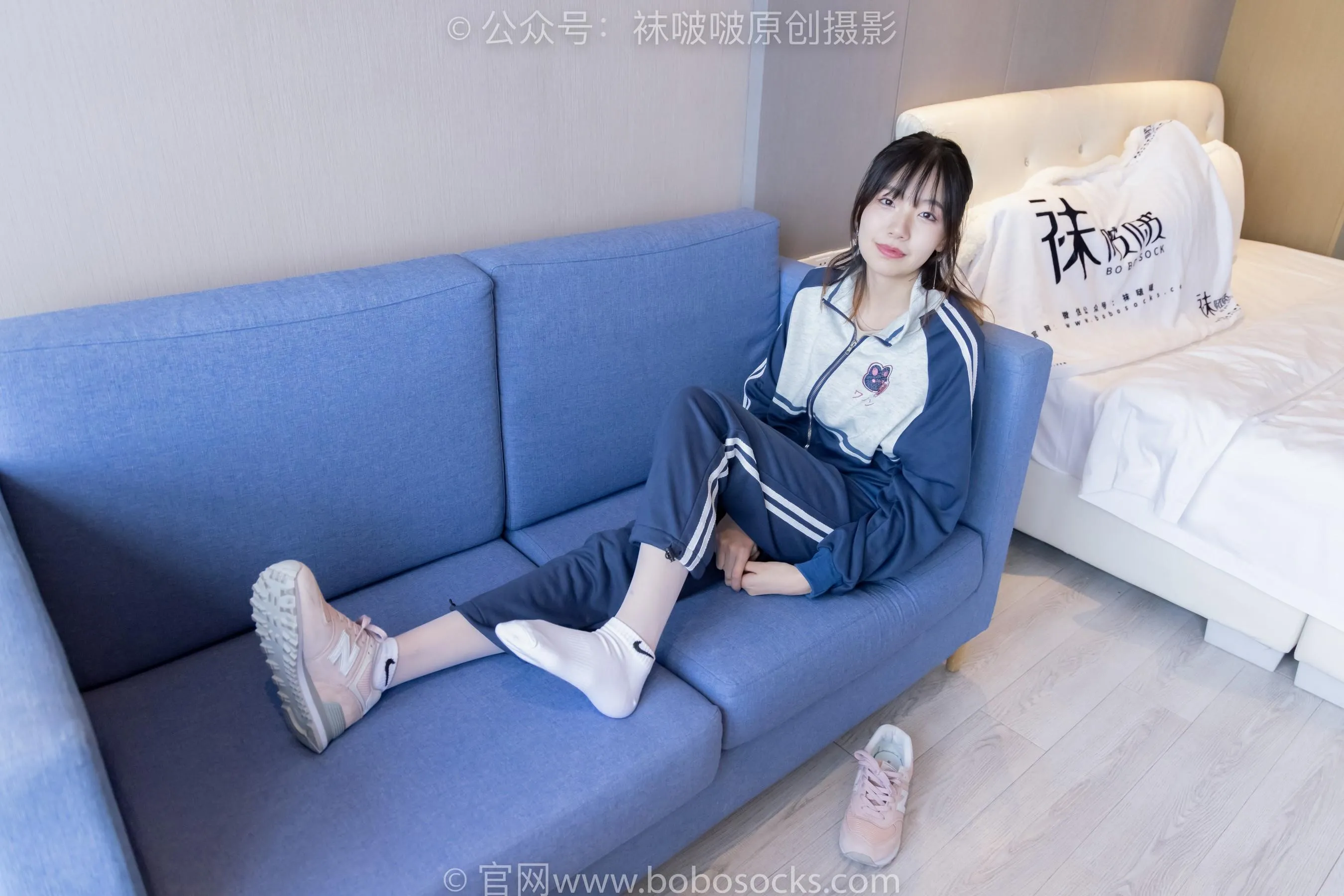 [BoBoSocks袜啵啵]NO.226 小甜豆-运动鞋、白棉袜、白丝 [87P]插图